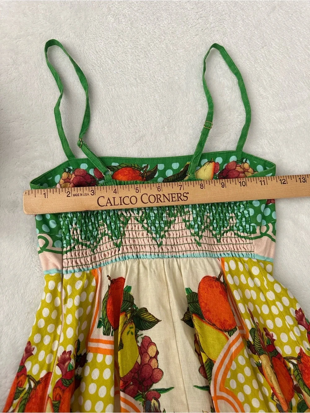 Alemais Lemonis Linen Summer Dress Size 0 - Picture 12 of 14